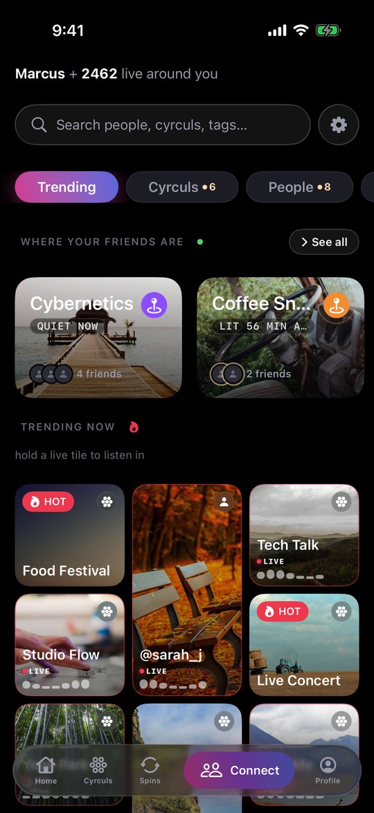 The Connect tab
